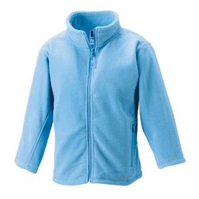 R870B-F-Childrens Full Zip Outdoor Fleece
